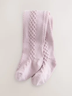 marine - Ensemble salopette en velours côtelé lapin et collants (3mois-7ans)