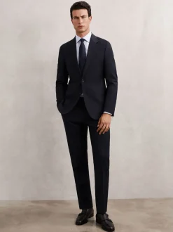 marine - Gilet Reiss Promise habillé en laine Blend