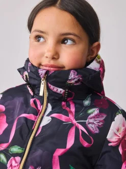 marine - Imperméable Baker by Ted Baker à ourlet Marque résistant à la douche