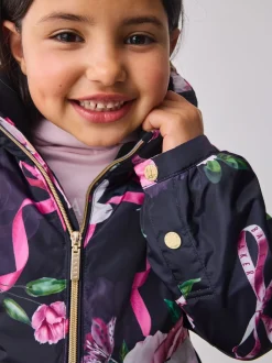 marine - Imperméable Baker by Ted Baker à ourlet Marque résistant à la douche