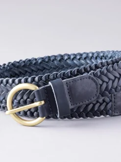 marine - Lakeland Leather Waverton Woven Ceintures