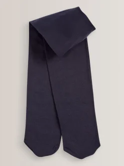 marine - Lot de 2 collants School 40 deniers