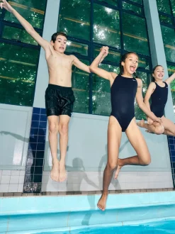 marine - Maillot de bain Nike Hydrastrong uni