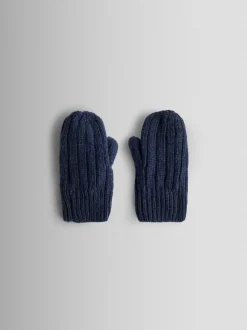 marine - Mitaines JoJo Maman Bébé en maille