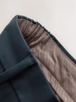 marine - Moulant - N. Premium Smart Coton TENCEL™ Chinos en Blend de lyocell avec taille confort