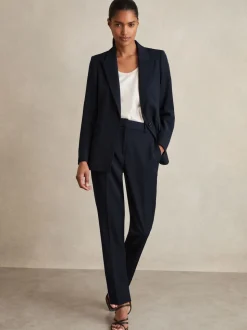 marine - Pantalon de costume Reiss Gabi slim