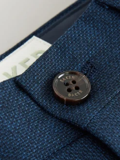 marine - Pantalons de costume Baker By Ted Baker