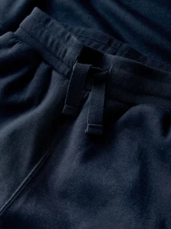 marine - Pyjama simple en laine polaire (3-16yrs)