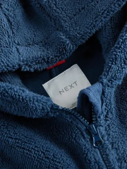 marine - Pyjama tout-en-un en polaire (3-16ans)