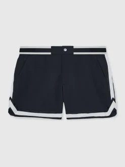 marine - Reiss Baller Reiss | Shorts de bain à rayures Ché