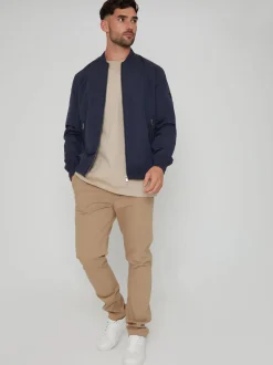 marine - Veste bomber classique imperméable de Threadbare