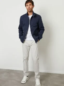 marine - Veste Harrington zippée Threadbare