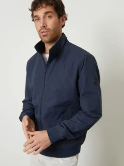marine - Veste Harrington zippée Threadbare
