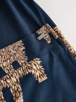 Marine Hamish the Highland Cow - Robe de chambre légère douillette