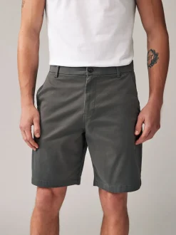 Marine/Charbon - Ajustement lâche - Short chino extensible 2 Pack