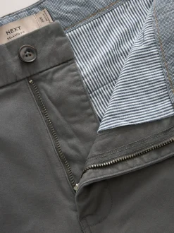 Marine/Charbon - Ajustement lâche - Short chino extensible 2 Pack