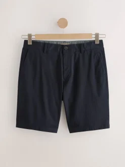 Marine/Charbon - Slim Fit (Slim Fit) - Short chino extensible 2 Pack