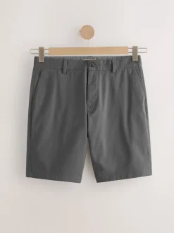 Marine/Charbon - Slim Fit (Slim Fit) - Short chino extensible 2 Pack
