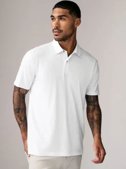 Marine/Marron/Gris/Blanc/Vert sauge Vert - Ajustement régulier - Polo en jersey Manches courtes 5 Pack