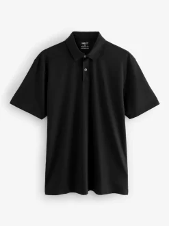 Marine/Marron/Gris/Blanc/Vert sauge Vert - Ajustement régulier - Polo en jersey Manches courtes 5 Pack