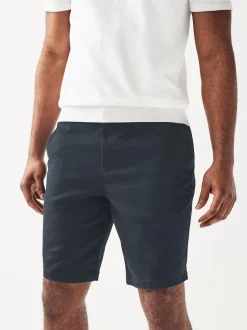 Marine/Pierre - Slim Fit (Slim Fit) - Short chino extensible 2 Pack