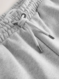 Marl gris - Coupe ample - Pantalon de jogging épais décontracté à dos brossé