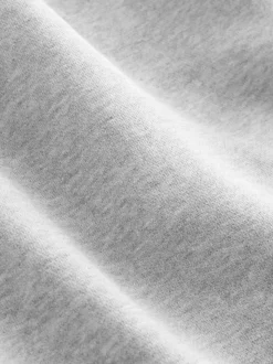 Marl gris - Coupe ample - Pantalon de jogging épais décontracté à dos brossé