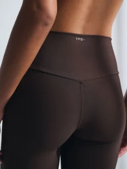 Marron - Abercrombie & Fitch Sculptlux 7/8-Leggings