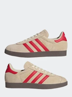 Marron - adidas Originals Gazelle Trainers