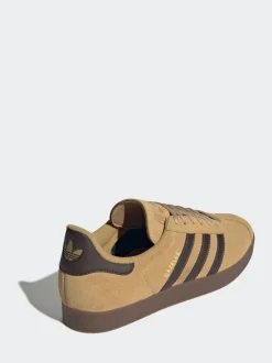 Marron - adidas Originals Gazelle Trainers