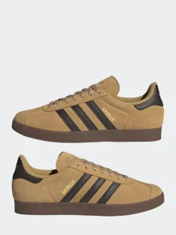Marron - adidas Originals Gazelle Trainers