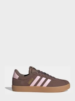 Marron - Adidas VL Court 3.0 Formateurs