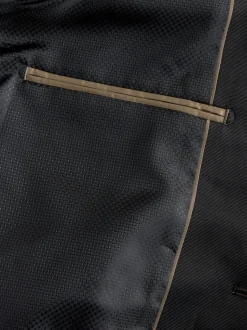 Marron - Ajustement régulier - Blazer en velours