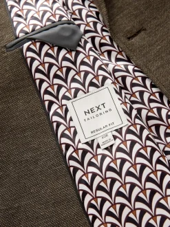 Marron - Ajustement régulier - Blazer intelligent texturé