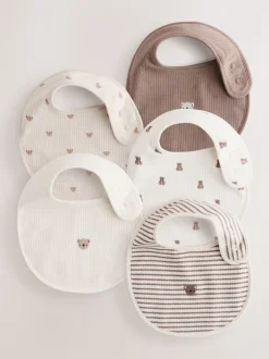 Marron - Bébé BIBS 5 Pack