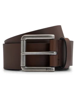Marron - BOSS Joris Leather Ceintures