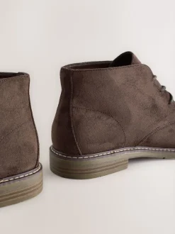 Marron - Bottes Chukka