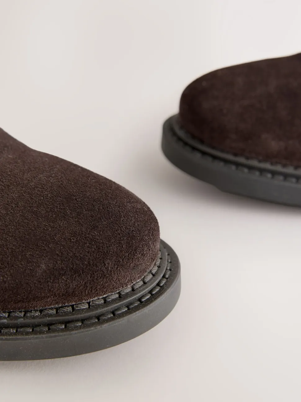 Marron - Bottes Chukka en daim