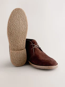 Marron - Bottes de désert de Suede