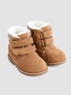 Marron - Bottes JoJo Maman Bébé en cuir