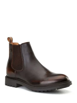 Marron - Bottines Base London Roebuck Chelsea