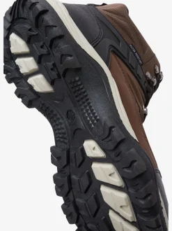 Marron - Bottines de marche imperméables