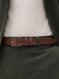 Marron - Ceinture en cuir