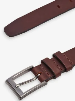 Marron - Ceinture en cuir