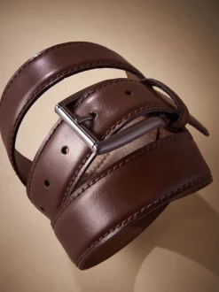 Marron - Ceinture formelle Signature