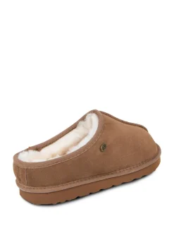 Marron - Chaussons Just Sheepskin Louis homme