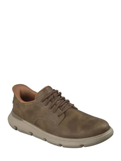 Marron - Chaussures Skechers Garza Duran