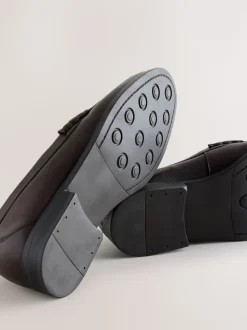 Marron - Coupe classique - Pain Penny en cuir