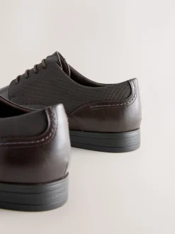 Marron - Coupe classique - Chaussures richelieu