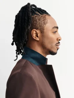 Marron - Coupe sur mesure - Veste de costume stretch Motionflex